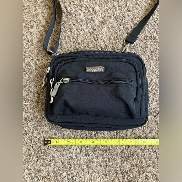 😎Baggallini Mini Cross Body Black - Picture 12 of 15